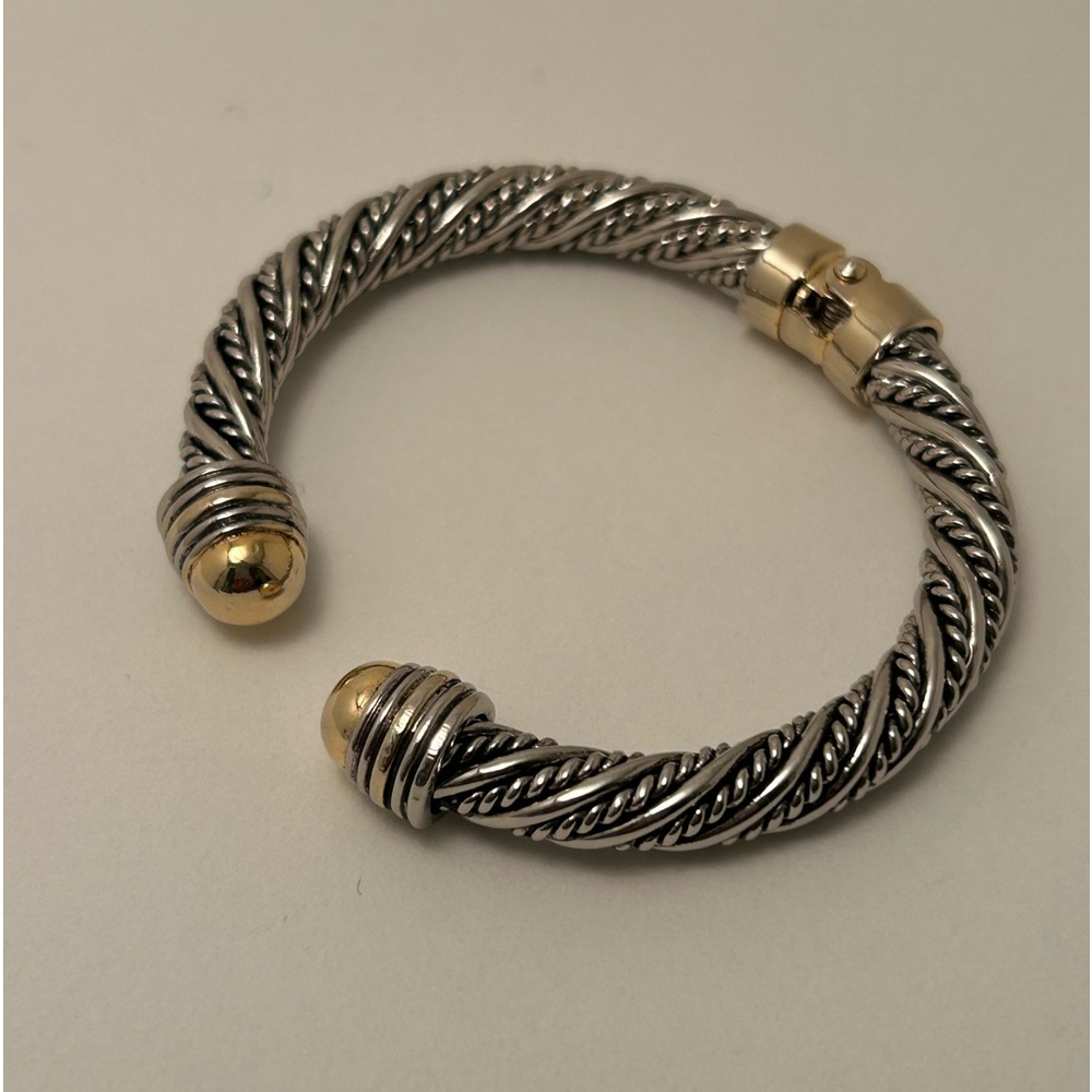 Vintage Hinged Cuff Bracelet